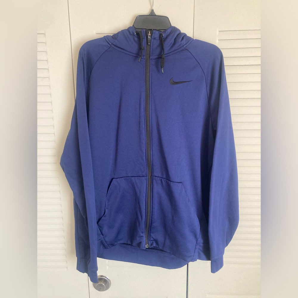 Men’s Nike Zip up Jacket with Hood Sz. Large
